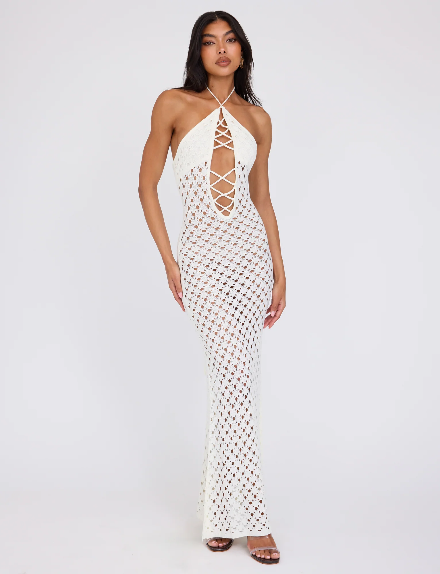 CIARAN DRESS - WHITE - Stylemaxs