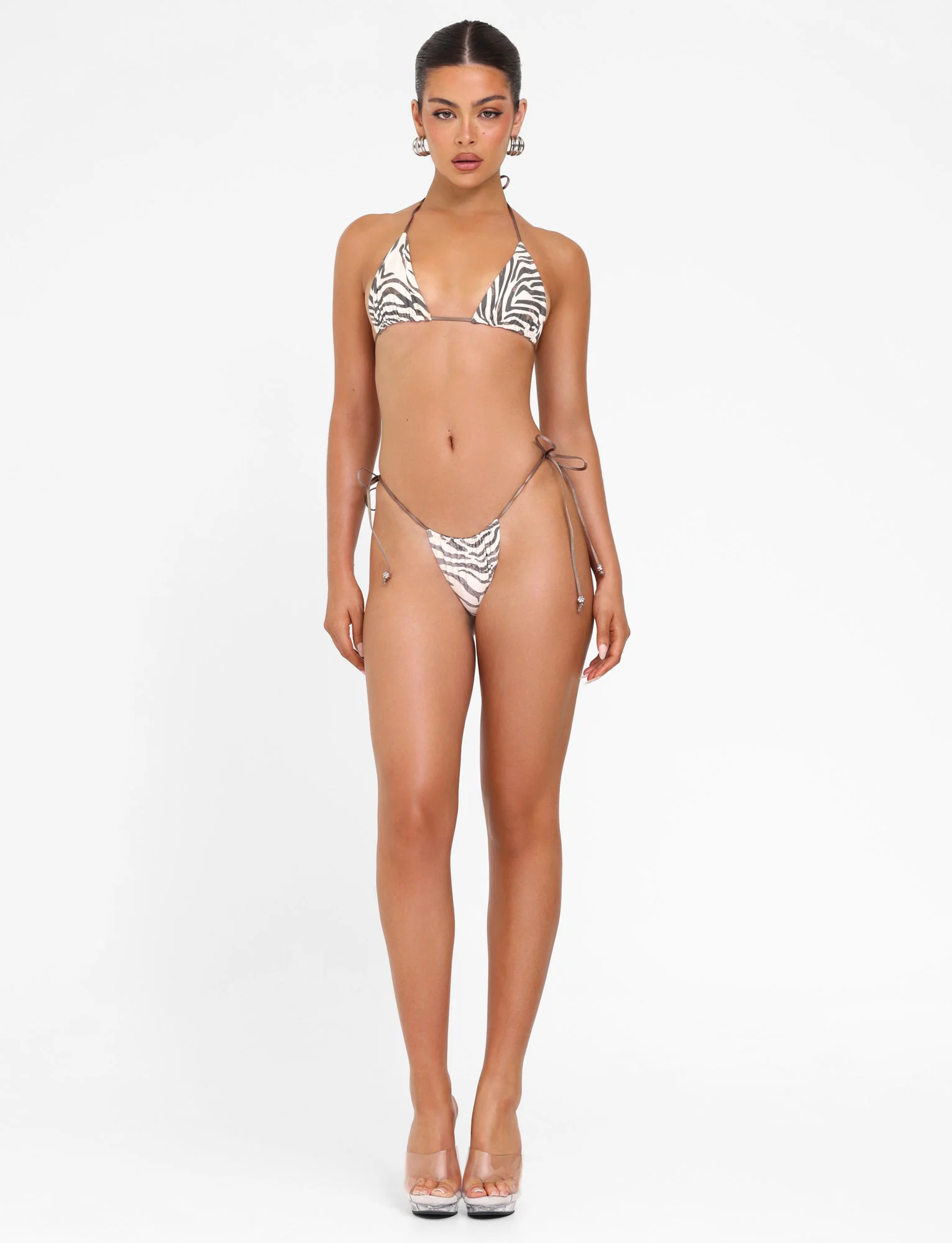 AVE BIKINI TOP - NEUTRAL : ZEBRA - Stylemaxs