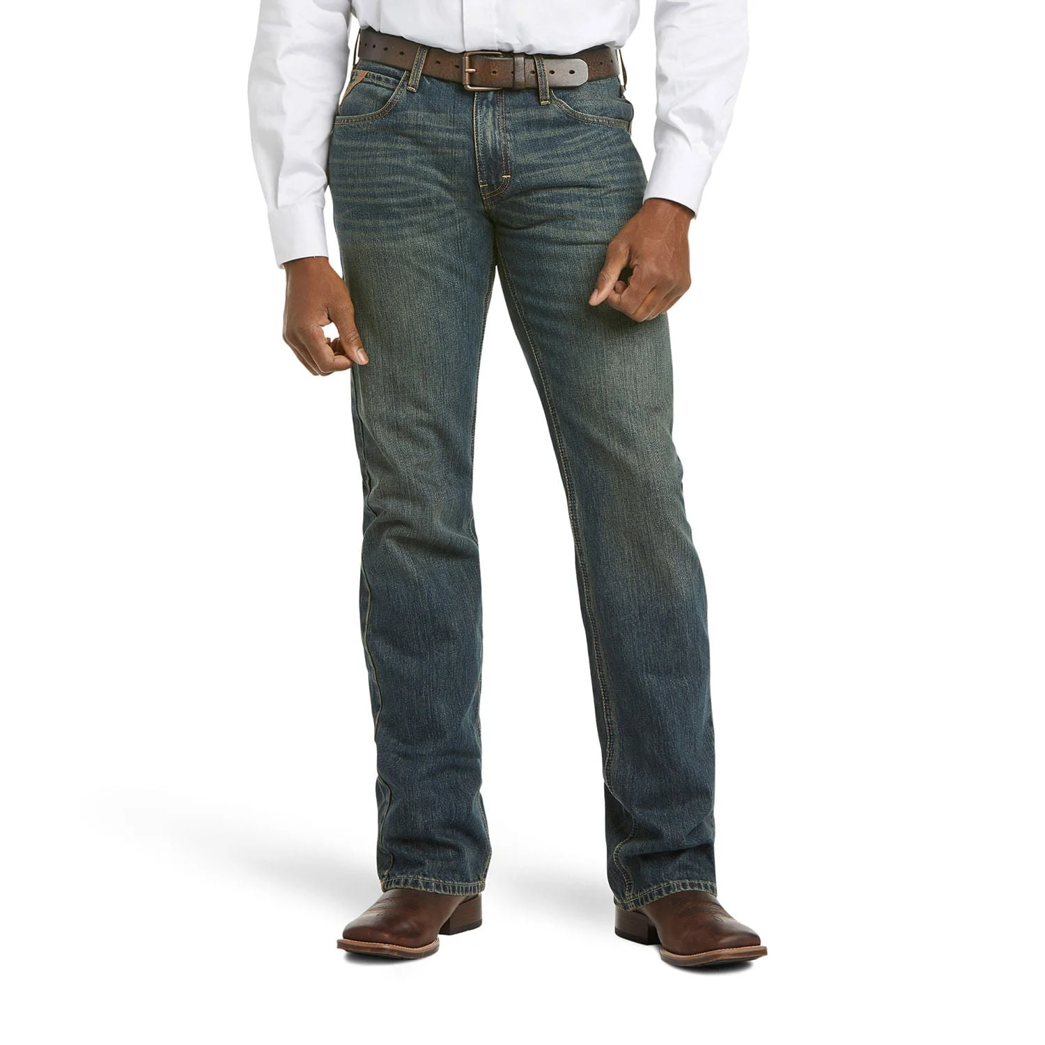 Ariat Men's M5 Slim Legacy Stackable Straight Leg Jean - Stylemaxs