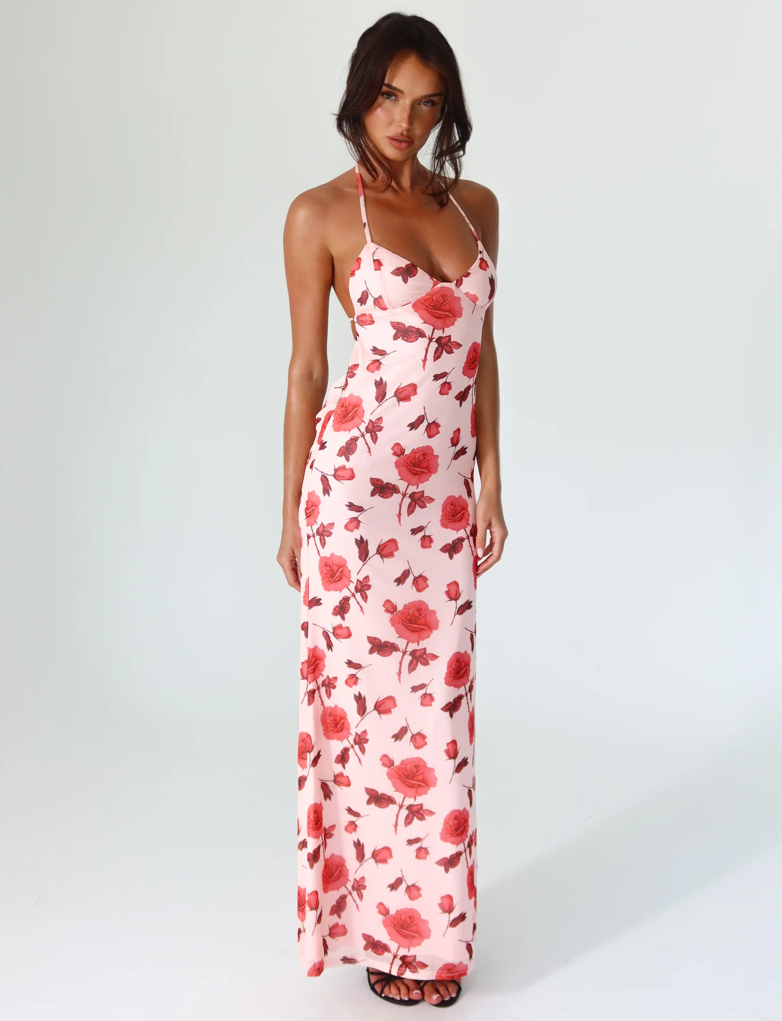 BRYSTOL DRESS - RED : FLORAL - Stylemaxs