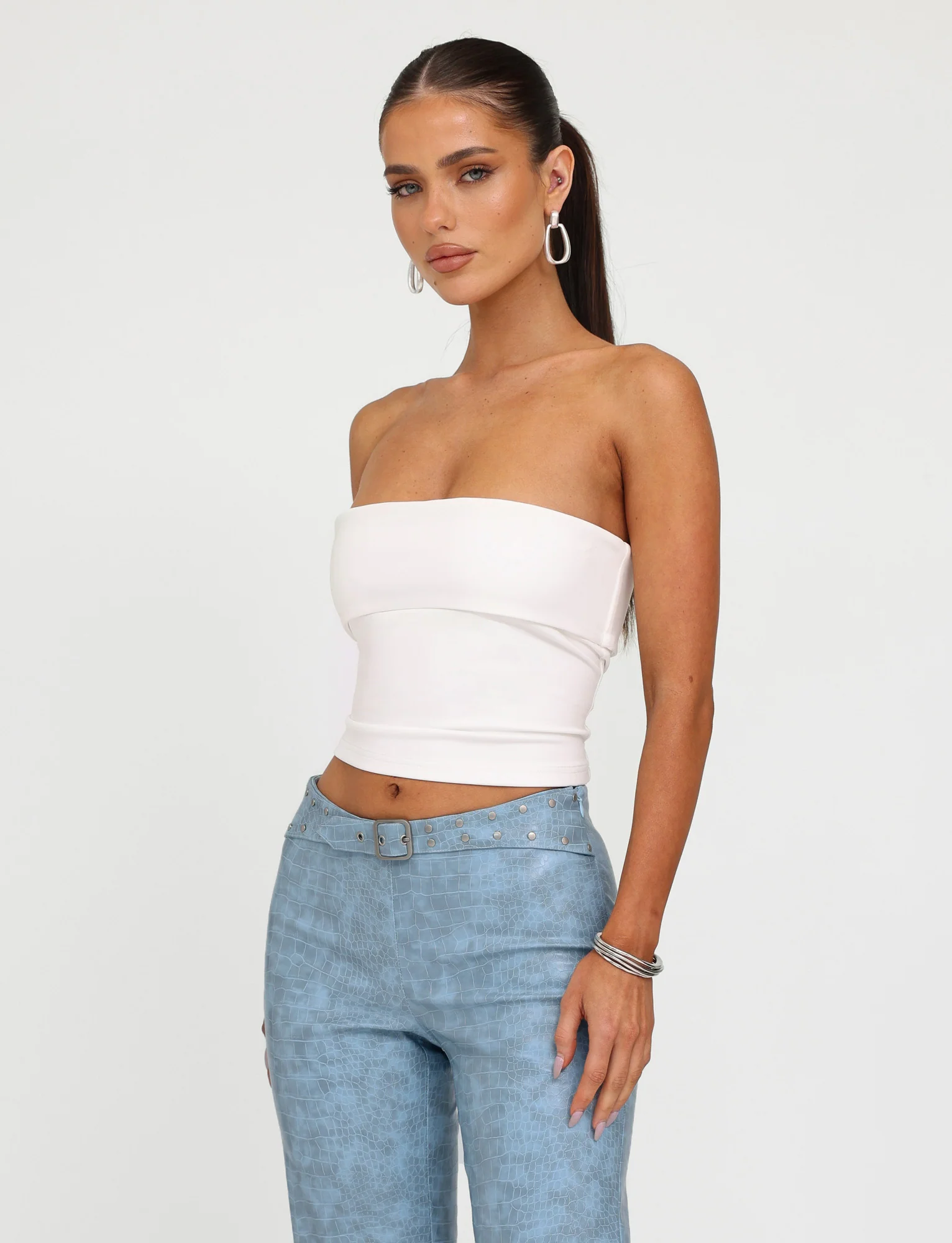 DARIELLE TOP - WHITE - Stylemaxs