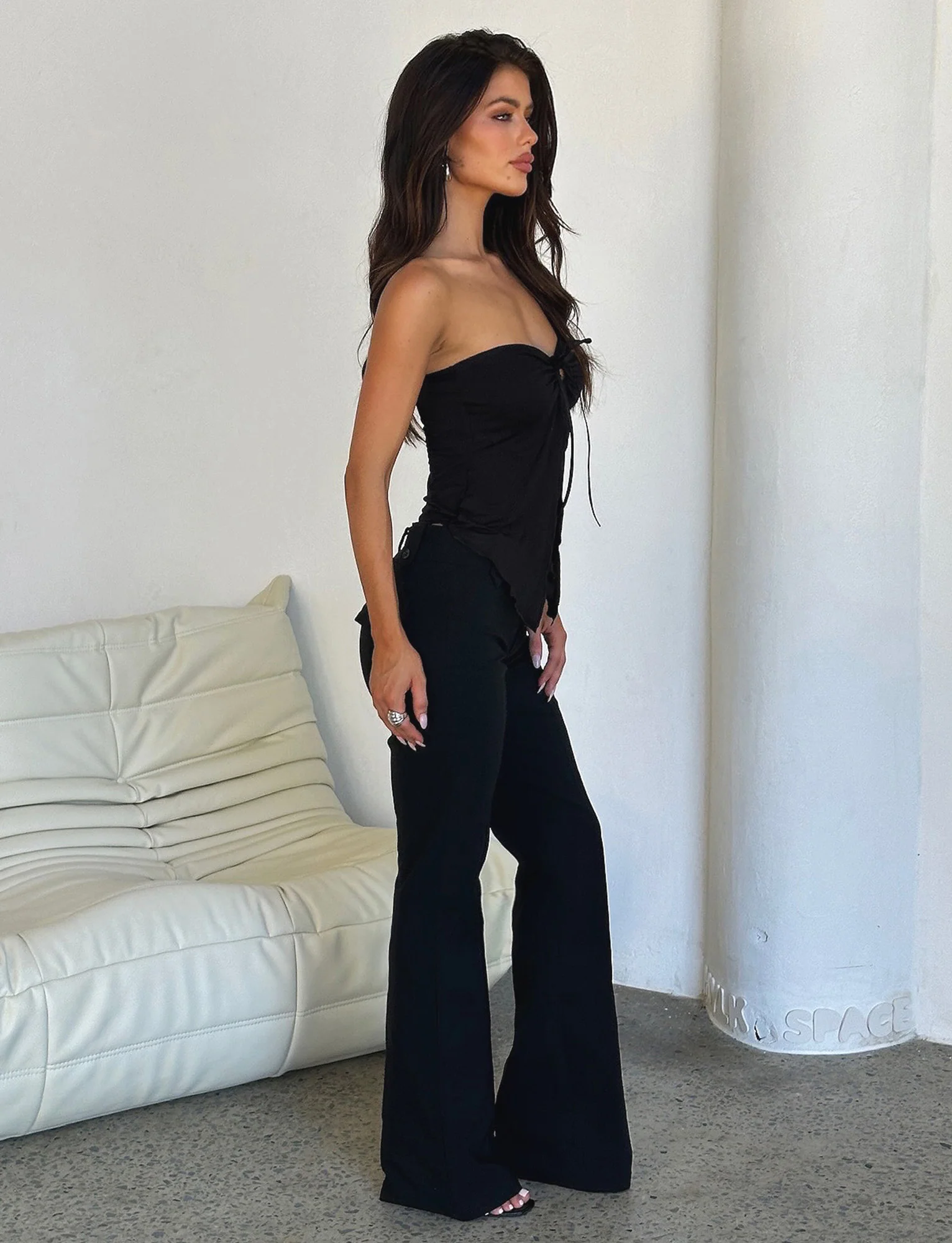 KAROLINA JERSEY TOP - BLACK - Stylemaxs