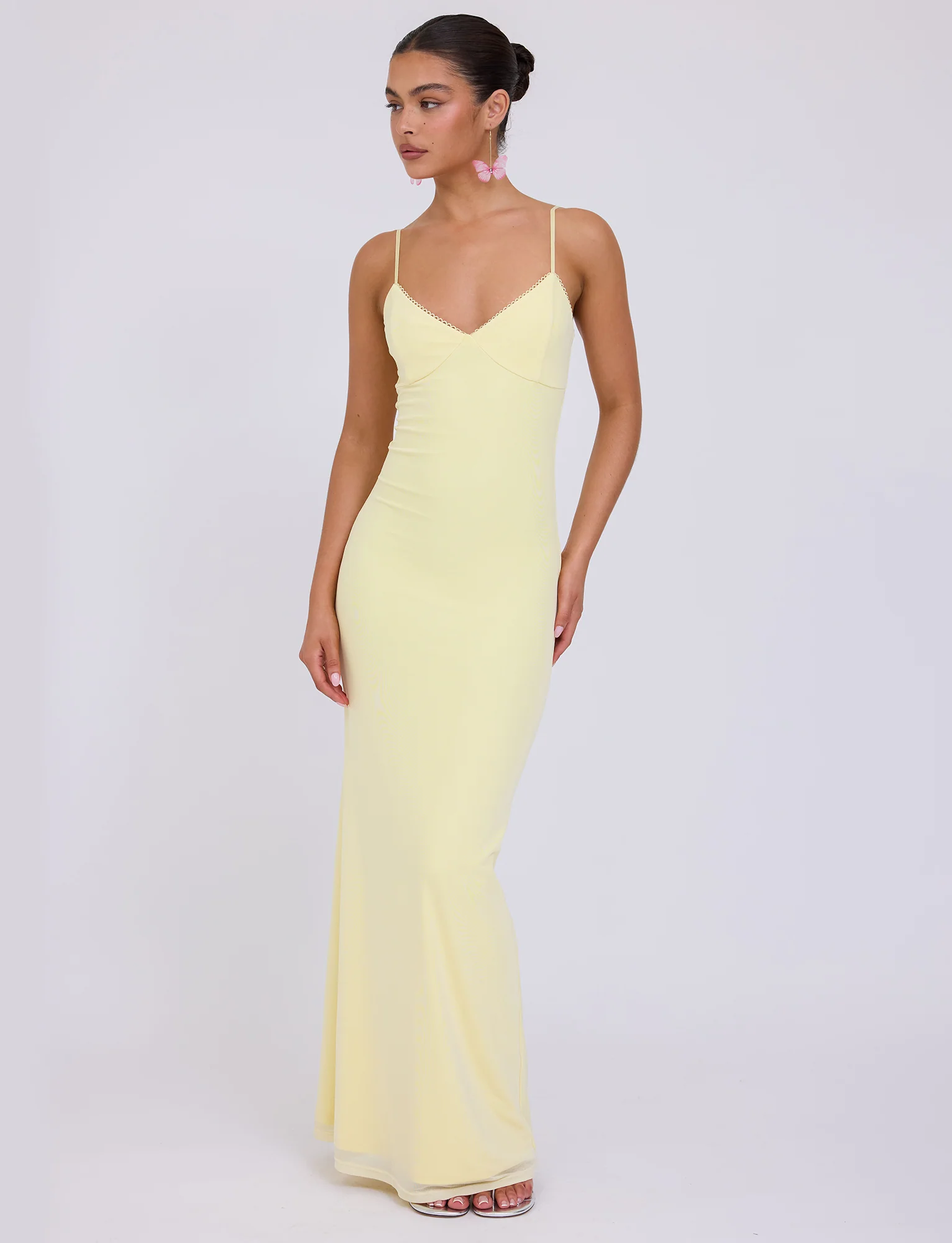 JULIANNA DRESS - YELLOW : LEMON - Stylemaxs