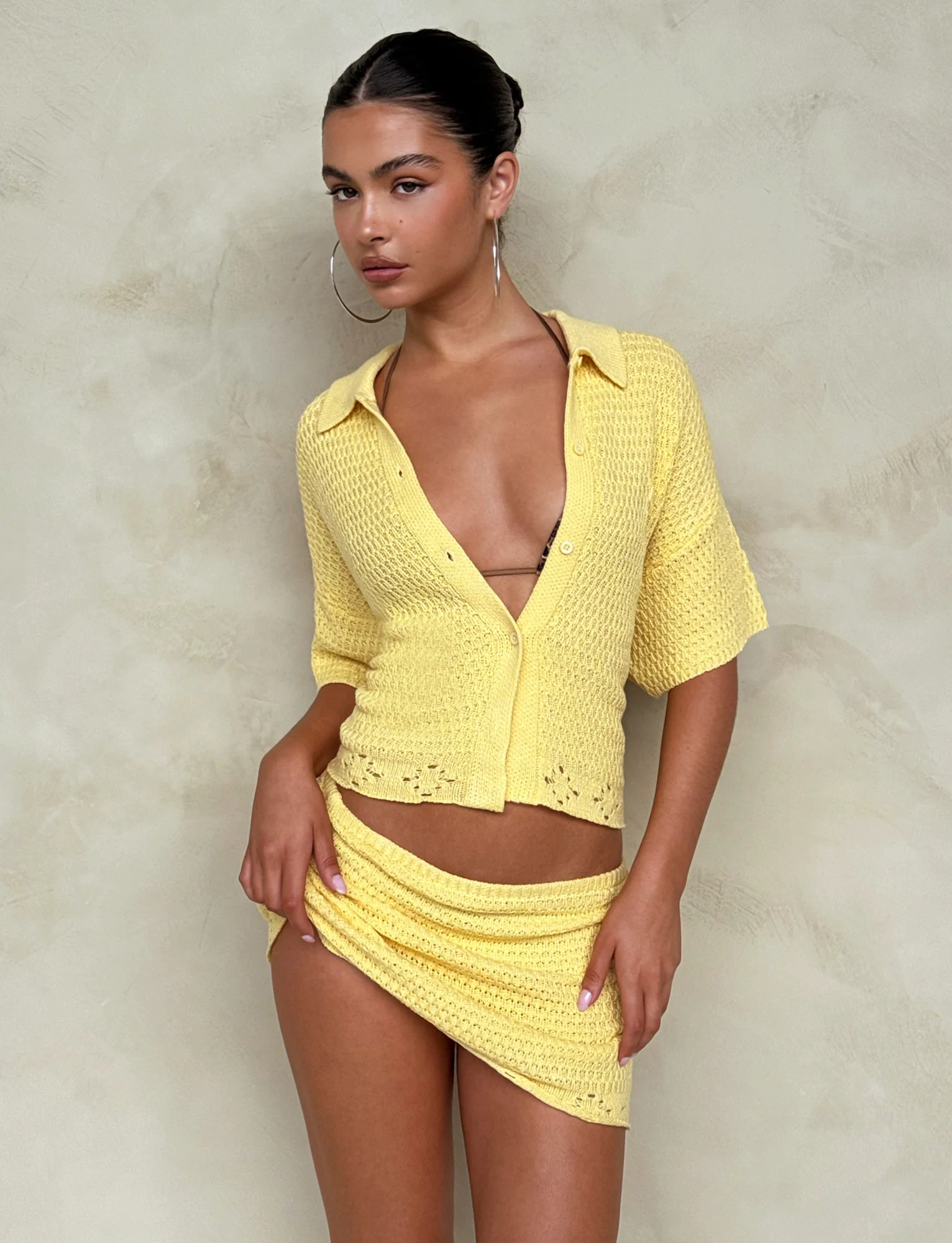 JANAI TOP - YELLOW : LEMON - Stylemaxs