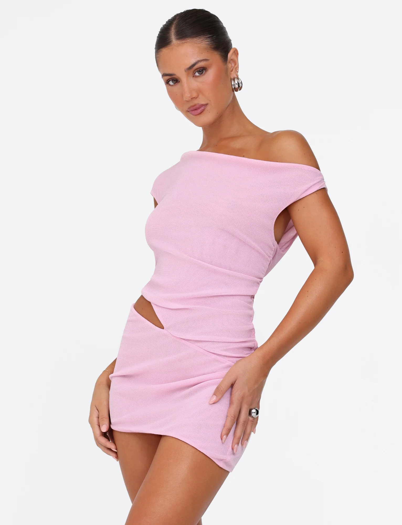 COBI MINI DRESS 2.0 - PINK : BABY PINK - Stylemaxs