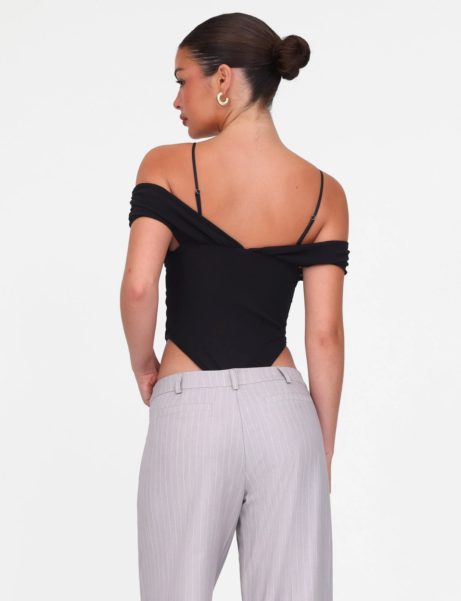 DRAYA BODYSUIT - BLACK - Stylemaxs