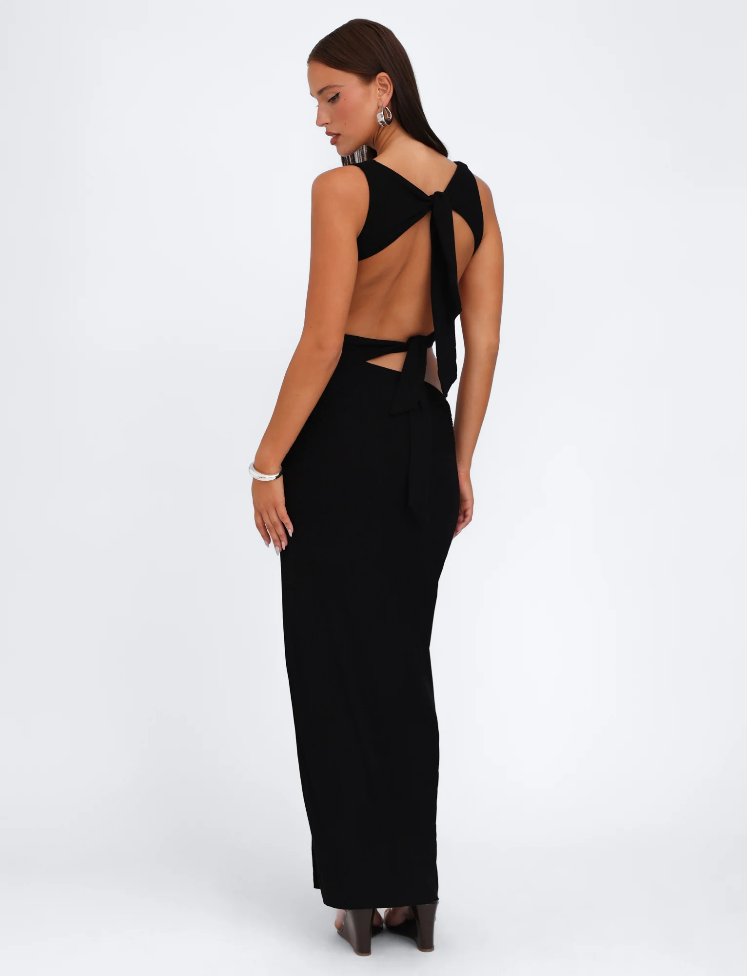 CASPIAN DRESS - BLACK - Stylemaxs