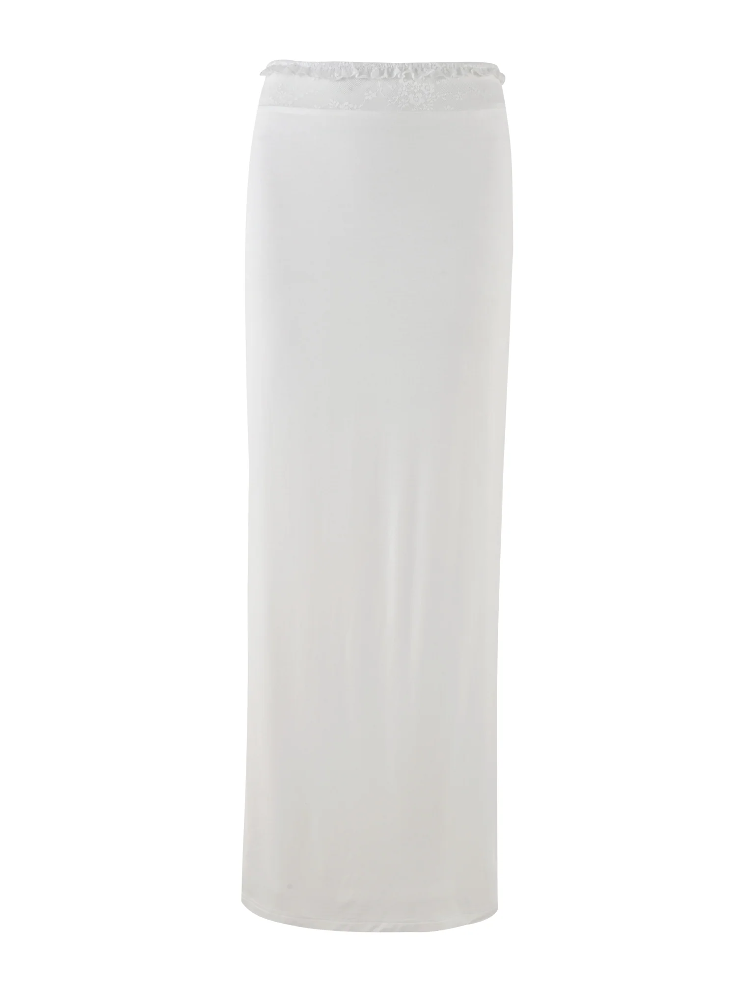 BENTON SKIRT - WHITE - Stylemaxs