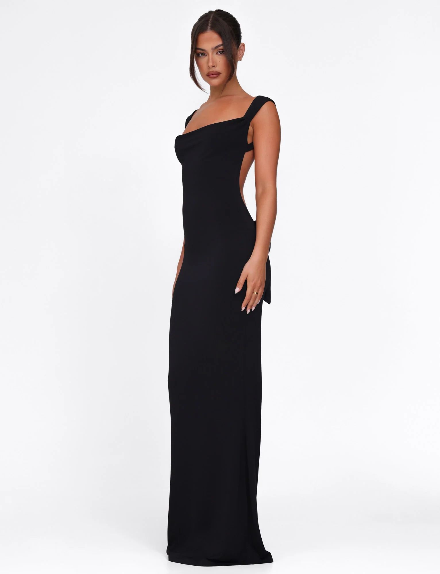 ZITA DRESS - BLACK - Stylemaxs